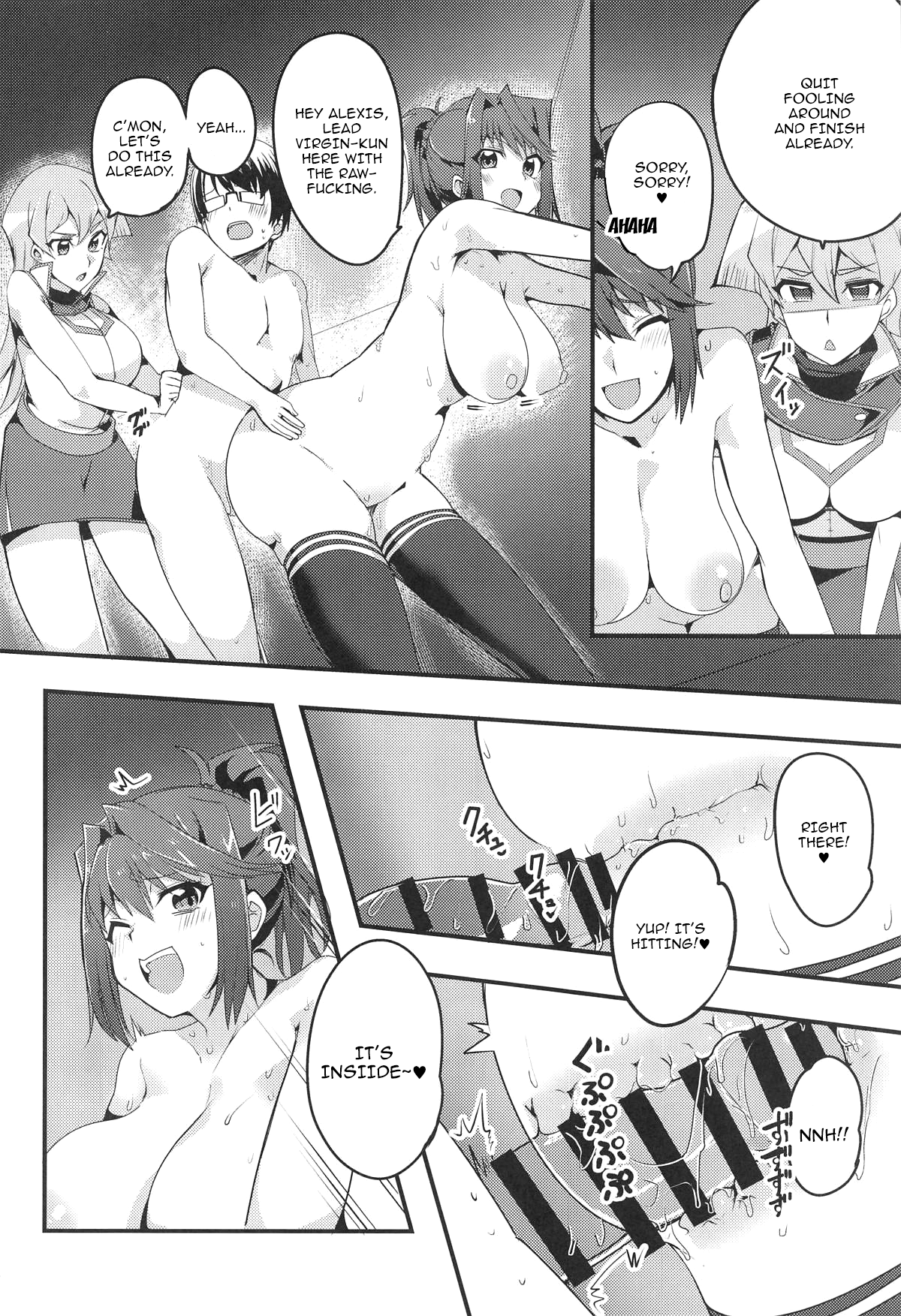 Hentai Manga Comic-Let's Have A Raw Duel-Read-9